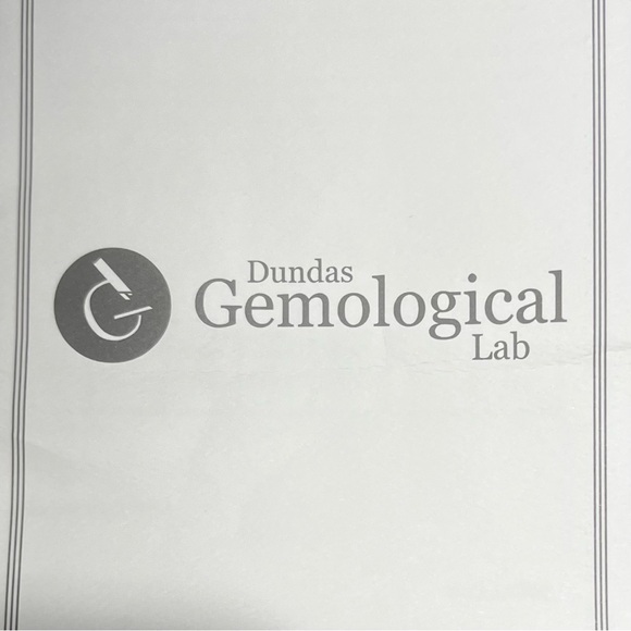 Appraised Diamond Ring | Genuine Blue & White Diamonds | 925 Sterling Silver | 7 - Picture 11 of 11